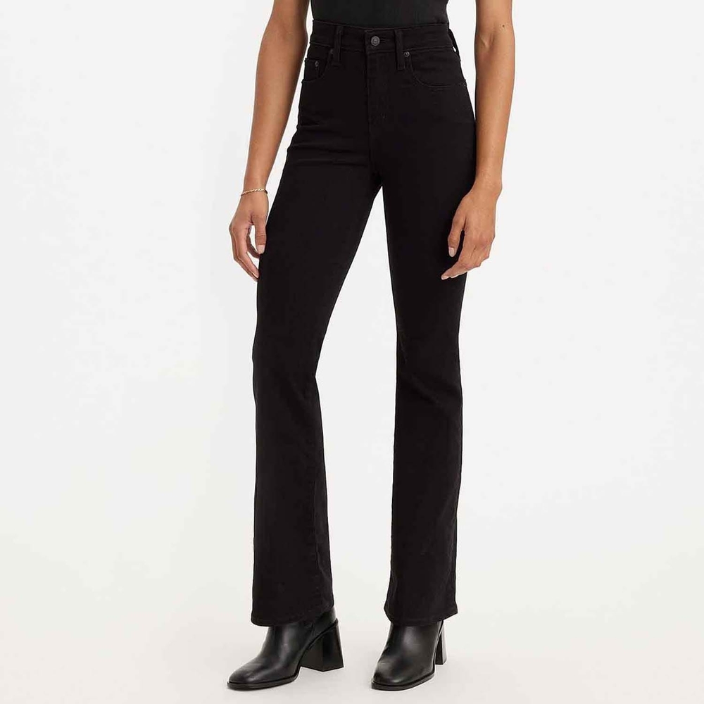 Levi's Black Flare Wide Leg Jeans